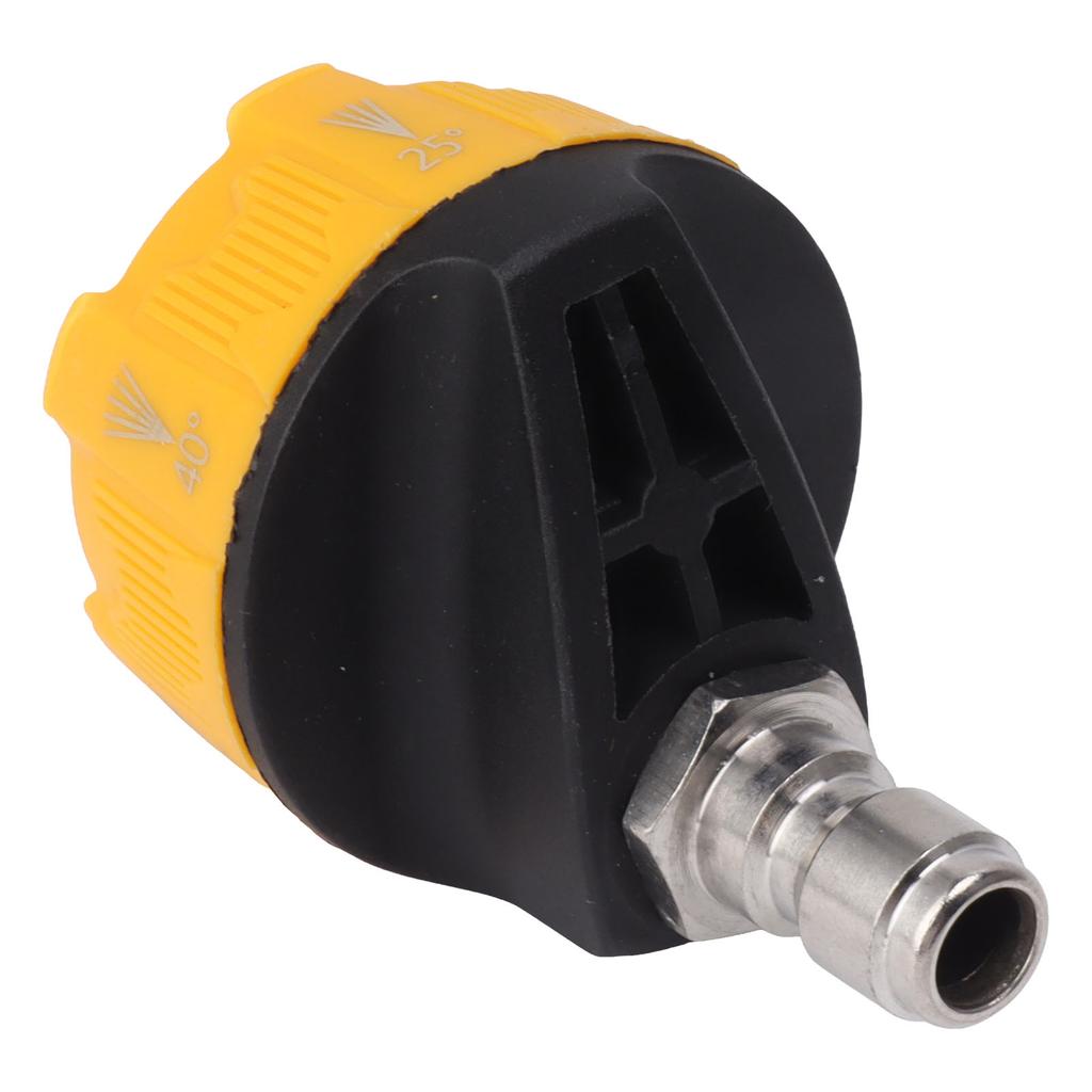 Pressure Washer Spray Nozzle 6 In 1 Multifunctional Adjustable Nozzle 1/4 Plug Interface Connect