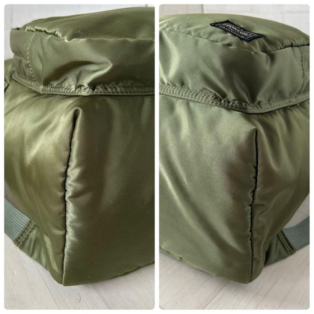 PORTER YOSHIDA Tanker Daypack Backpack Sage Green Nylon Japan