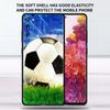Custodia Morbida Per Samsung Galaxy Note 20 Ultra 10 Plus Lite A50 A70 A20 A40 A20e 9 8 A60 A10e Funda Cover per Telefono I Love Football Capa