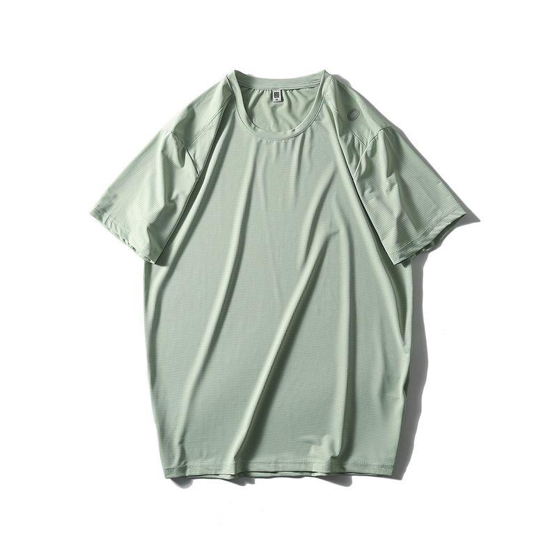 Outdoor Sports Ice Silk Quick-Drying Short-Sleeved T-shirt Men's Summer New Arrival Running Fitness Undershirt Export Men's T-shirt