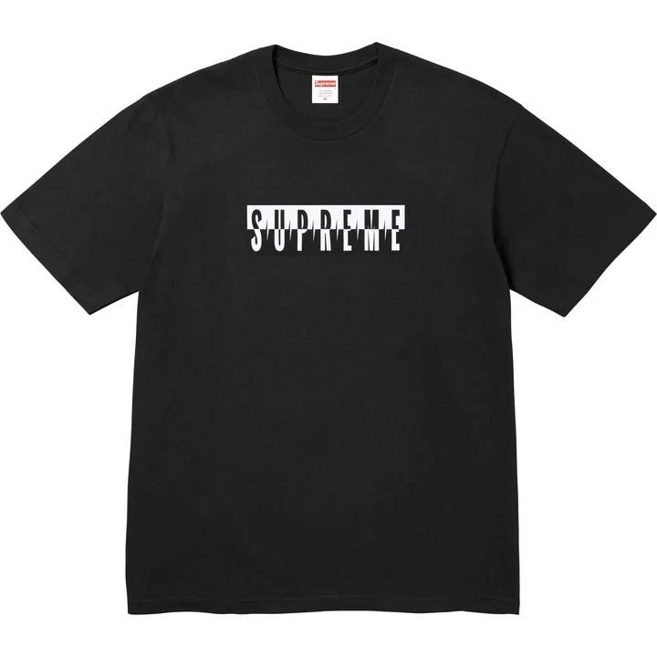 Supreme Split Tee Black L