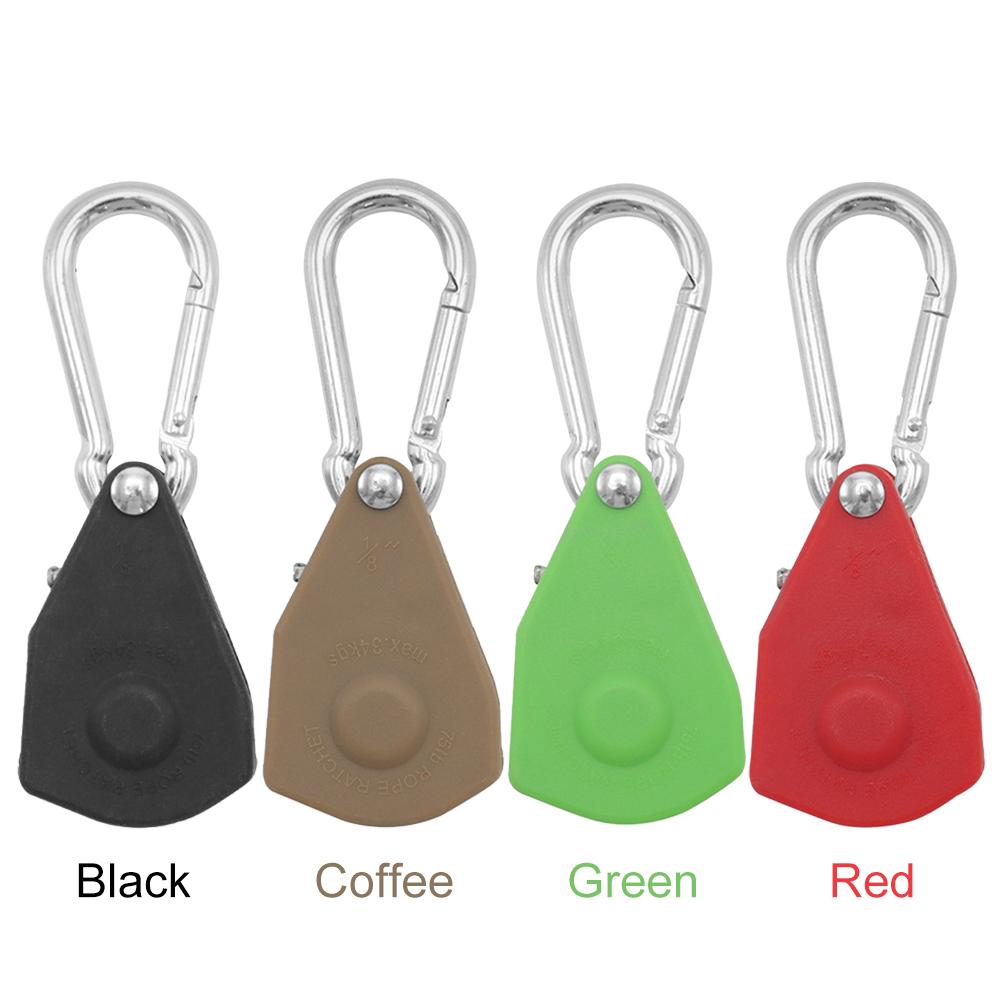 Rope Hanger Heavy Duty Rope Buckle Tightener Adjustable Cord Adjuster Fastener Windproof for Camping Canopy