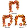Fall Maple Leaf Garland Waterproof Hanging Vine Decorative Garland Multi-Purpose Simulation Maple Leaf Rattan for Home Wedding
