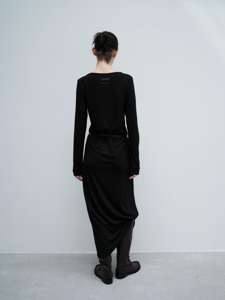 Jabhwalum Maxi Tag Dress, (Black)