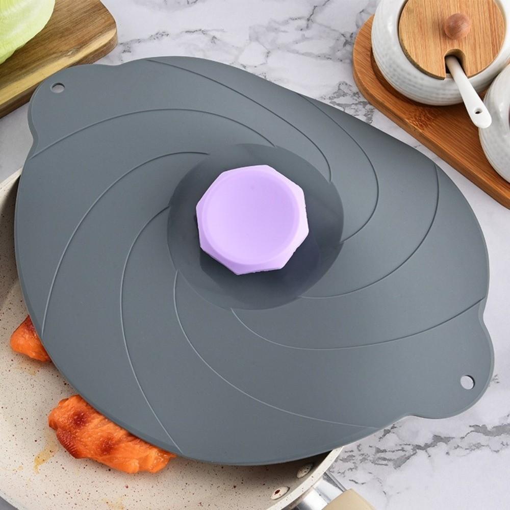 New Reusable Silicone Pot Cover Dustproof Anti Overflow Sealed Pot Cover Fresh Keeping Multi-Size Silicone Lids Food Storage