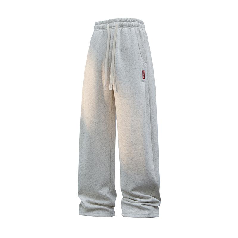 

Повседневные мужские осенне-зимние свободные и универсальные спортивные брюки S серый