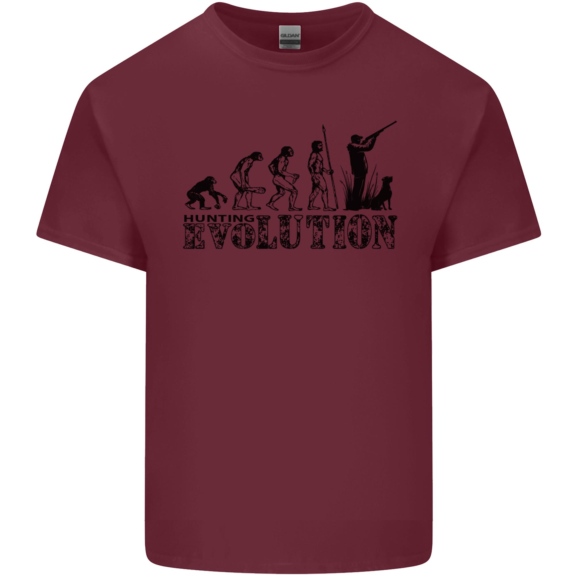 Evolution of a Hunter Funny Hunting Hunt Unisexs Light Cotton TShirt S