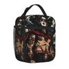 Danhausen Sehr Nett Sehr Böse Tragetasche Isoliert Lunchtasche Wrestler Tragen Lebensmitteltaschen Auslaufsicher Kühltasche Thermisch Geräumig Bento Box
