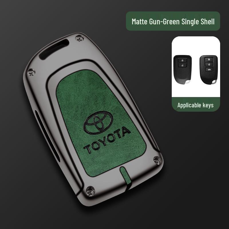Toyota Yaris L Key Cover for Sedan Vios FS & Yaris L X: Protective Car Key Shell Keychain Bag