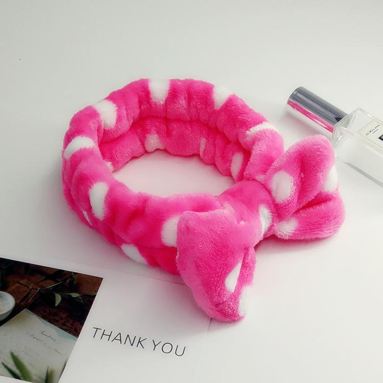 Cute Coral Fleece Soft Bow Headbands For Women Girls Fashion Bath Hair Holder Hairbands Hair Bands Headwear Hair Accessories