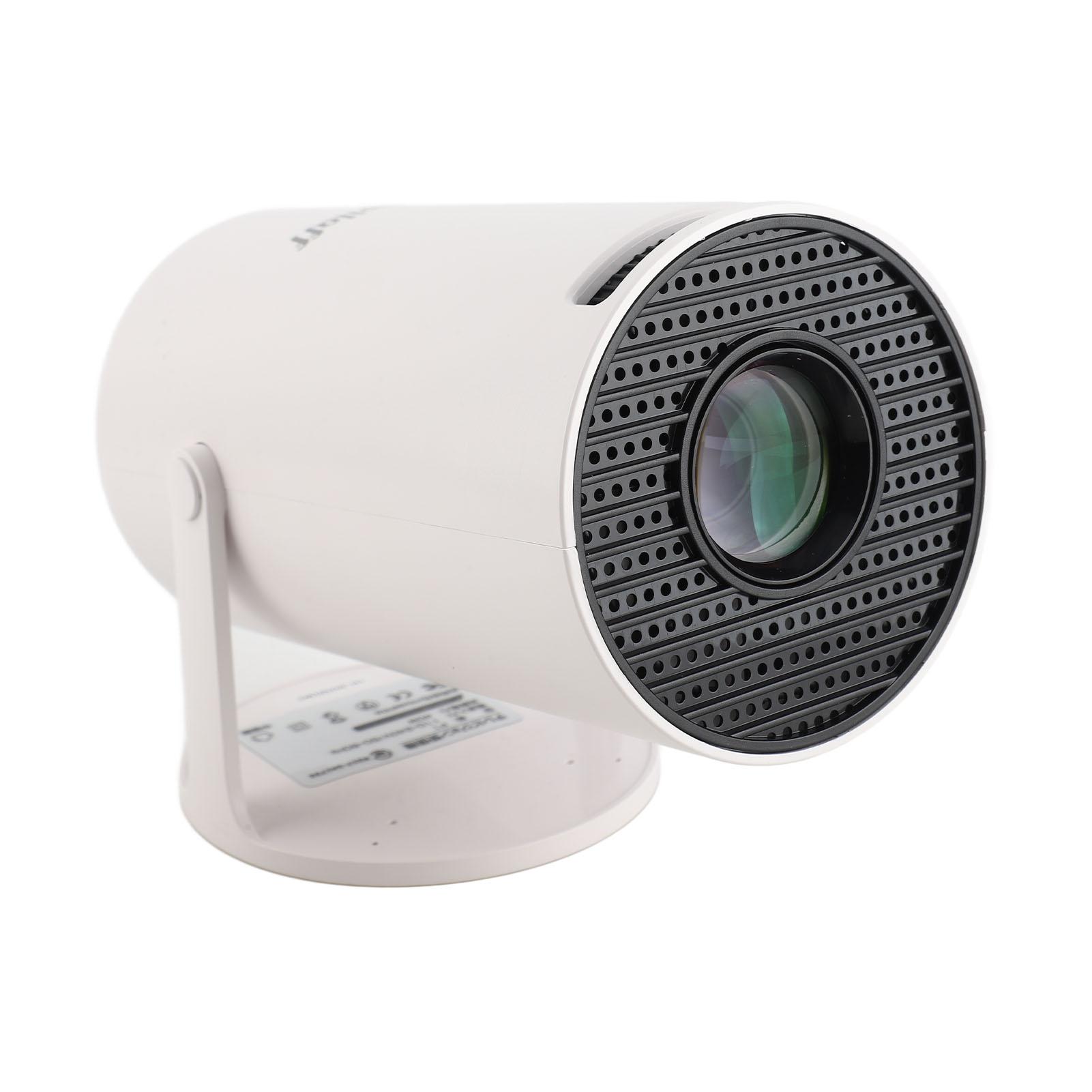 

Умный проектор с дистанционным управлением 720P Собственная автоматическая коррекция трапецеидальных искажений Ручная фокусировка 270 градусов Регулируемая US Plug