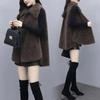 Winter Women's Loose Casual Collar Fashion Vest Coat