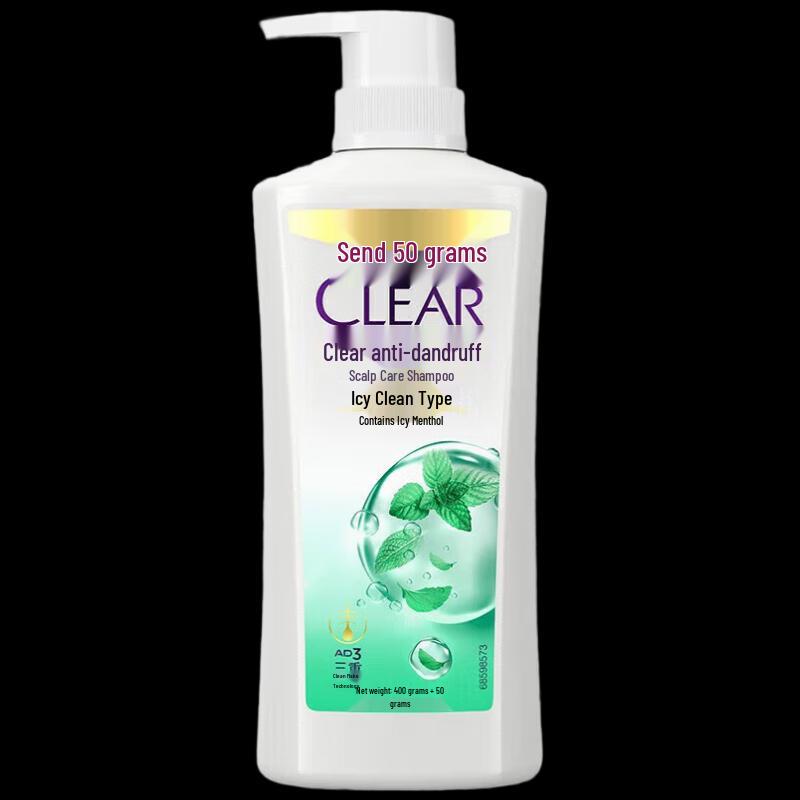 Clear Anti-Dandruff Scalp Care Shampoo Ice Cool Refreshing