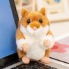 Standing Cute Hamster & Rabbit Plush Toy Backpack Pendant