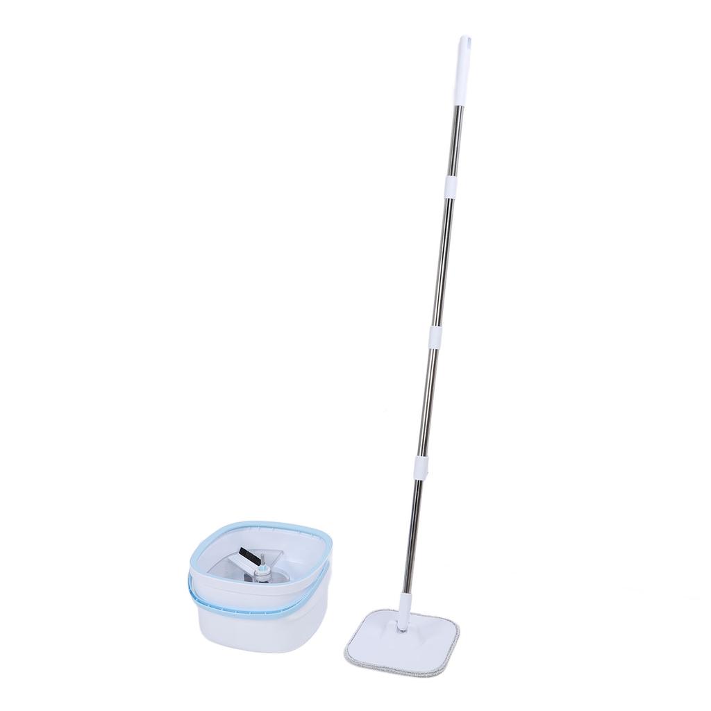 Spin Mop and Bucket Set with Self Separation Dirty and Clean Water System 360 Degree Rotating Self