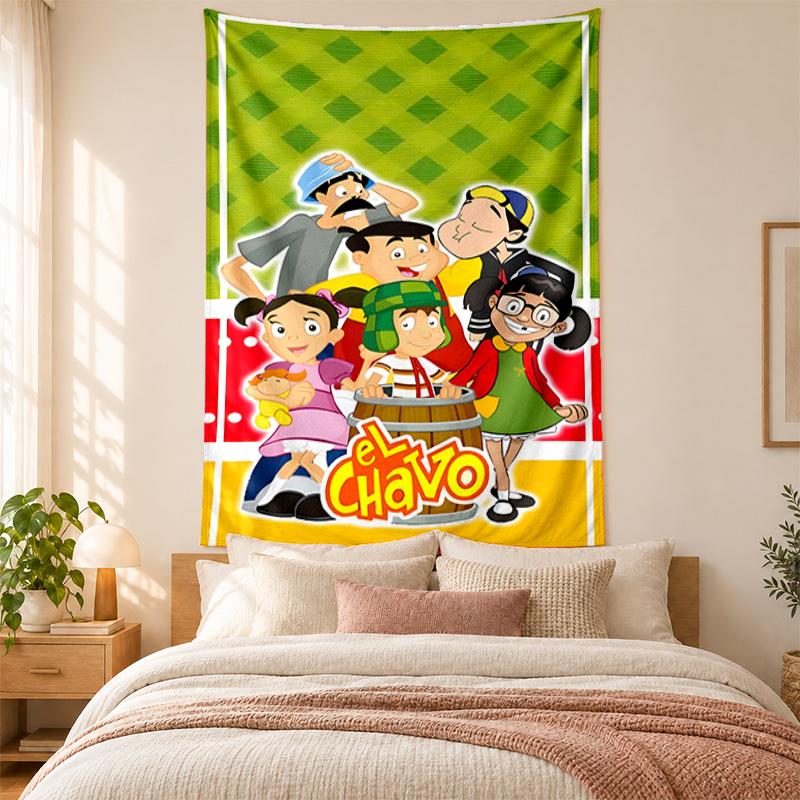 El chavo Tapestry highquality for decorating living room bedroom dorm walls ideal as bedroom wallart orholiday gift