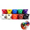 D8 Multi-sided Dice 15.5 Mm Digital Dice Game Set 8 Sided 10 Pcs for Board Games