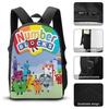 3-teiliges Rucksack-Set mit Lunchtasche und Federmäppchen, Rucksack mit hoher Kapazität für Bücher, mit Lunchbox und Stiftebox, für Arbeitsplatz und Reisen