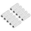 10Pcs Standoff Aluminum Alloy Threaded Round Column Spacer for Quadcopter DIY Model M4x0.7mm22mm