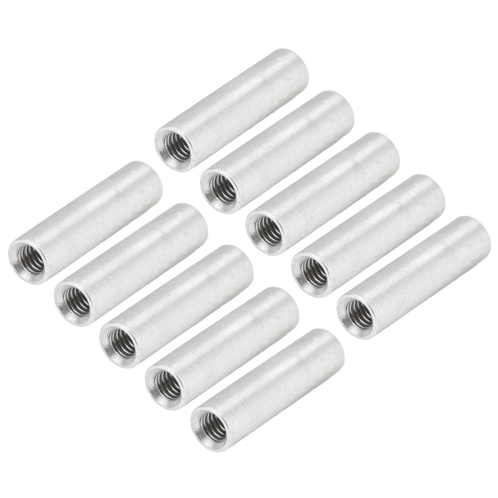 10Pcs Standoff Aluminum Alloy Threaded Round Column Spacer for Quadcopter DIY Model M4x0.7mm22mm