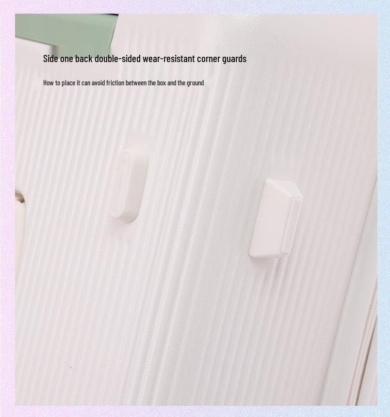 Expandable Cross-Border Sports Suitcase with Silent Wheels & Cup Holder for Men & Women