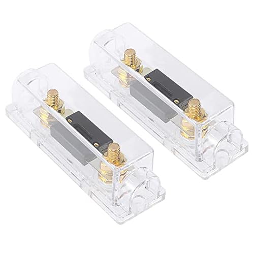 

Emsoulnioi Fuse Holder Car Fuse Electrical Protection Video Stereo Fuse Holder 150A-2PCS Clear 150A-2PCS