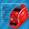 Casco de Seguridad Refrigerante Solar con Ventilador y Protección Solar