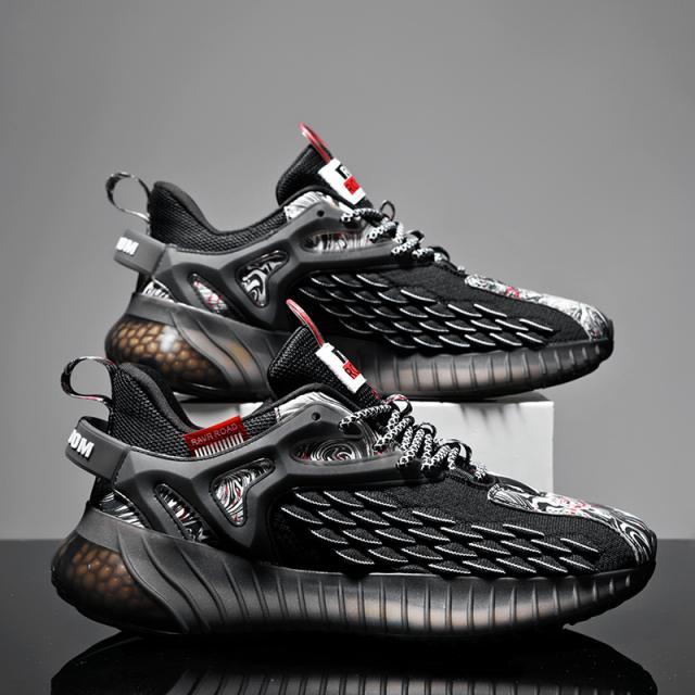 

Новое поступление, мужские повседневные кроссовки, дышащая повседневная обувь, высококачественная нескользящая амортизирующая спортивная обувь, удобная обувь для ходьбы 44