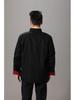 Men's Ethnic Style Tang Suit Jacket: Reversible Cotton-Linen Long Sleeve Hanfu for Spring/Autumn