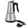 Electric Pot Stainless Steel Coffee Brewer Maker FoodGrade with Plug for