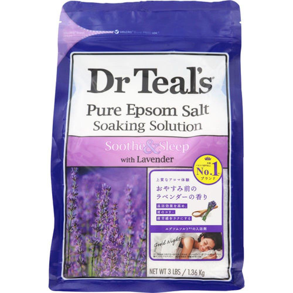 

Лечебная соль для ванн Teals Teals EP Salt с ароматом лаванды 1,36 кг