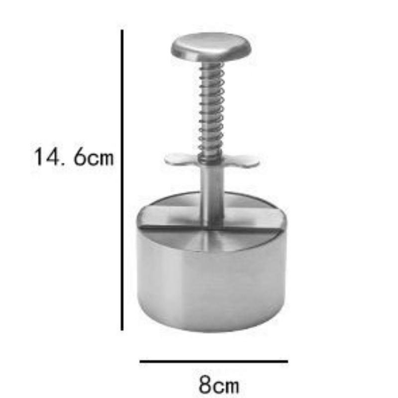 

Stainless Steel Burger Meat Patty Pressing Device Manual Meat Pressing Mold Thickened Rice Ball Meat Filling Kitchen Tools