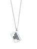 Harry Potter Sterling Silver Hogwarts Acceptance Letter Charm Necklace