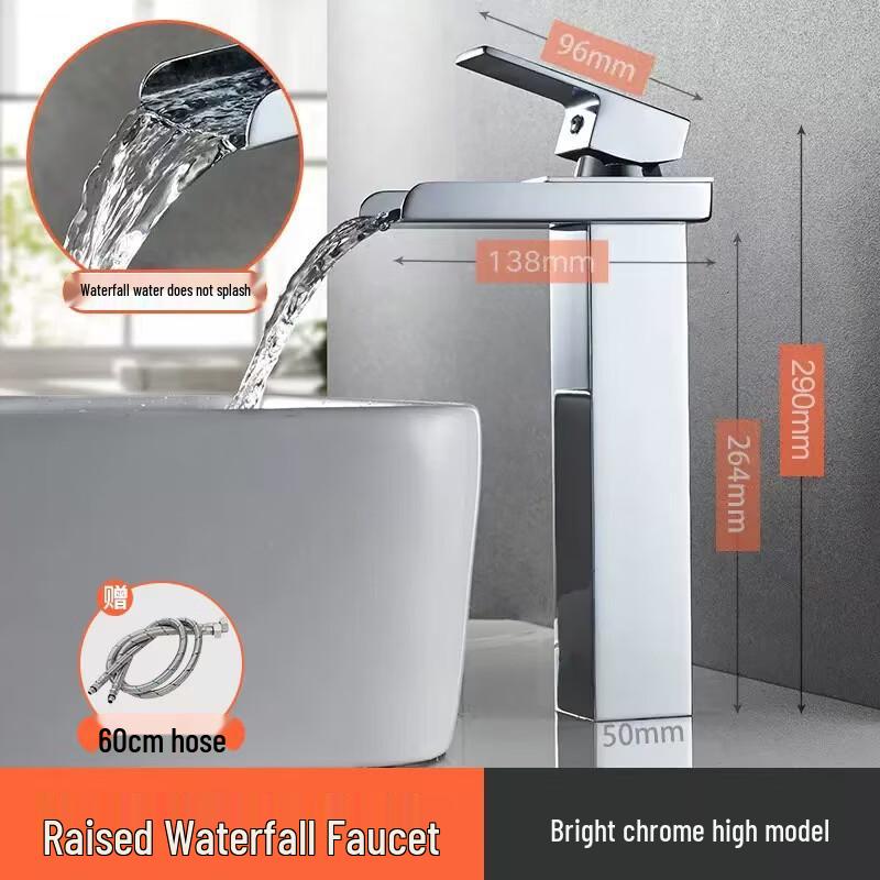 Countertop Waterfall Basin Faucet