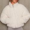 Women's Clothing, Plush, Cardigan, Short Jacket, Woolen Coat, Women's