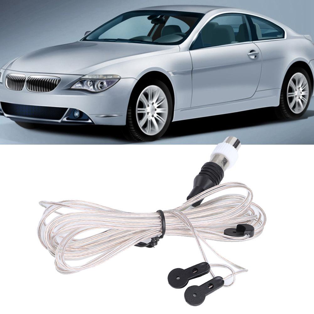 2 Meter 6.6 Feet -108 FM Radio Cable with Female Connector for FM TV Reception, Plastic, Metal