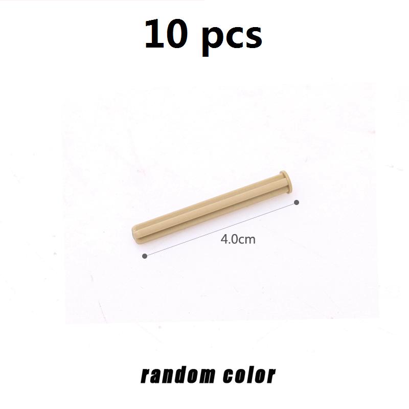 High-tech Parts 10PCS/lot MOC Cross Axles Building Blocks Accessories Compatible with Lego Parts 6587/24316/15462/3737/3706