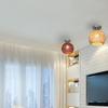 1pcs Modern Colorful LED Ceiling Lamp Bedroom Children's Room Balcony Aisle Corridor Home Lamp Lighting (Without Bulb)