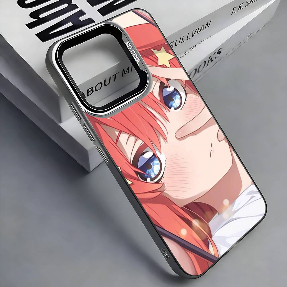 

I-Itsuki N-Nakano Phone Case For iPhone 17, 16,15,14,13,12,11 Plus,Pro Max, Colorful Silver Funda Cover iPhone17PRO