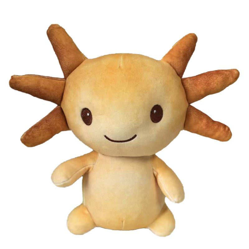 

Kawaii Salamander Plush Toys Realistic Baked Salamander Dolls Exquisite Desktop Ornaments Bedroom Decorations Gifts For Friends коричневый