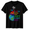 The Earth Without Art Is Just Eh Painting Hobbies Mens 100% Cotton T-shirt Mens Tees Top