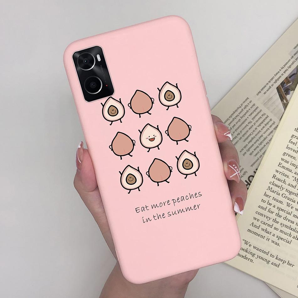 Phone Case For Oppo A96 A97 Cat Monster Soft Matte Silicone Anti Drop Back Cover For Oppo A 96 97 OppoA96 Bumper Funda Coque Bag