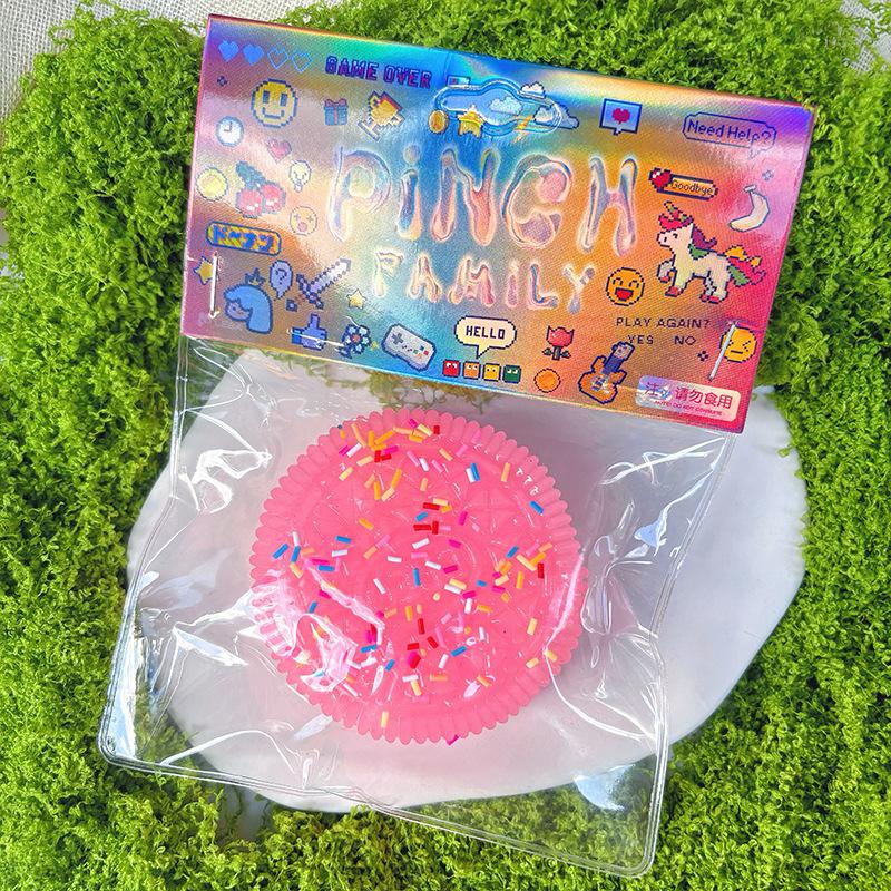 Super Soft Mud Feeling Plush Cat Claws Pinch Music Decompression Toy High Value Silicone Pinch Music Decompression Artifact