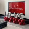 Red Double Happiness Wedding Room Decoration Set: Elegant Living Room and Bedroom Balloons