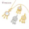 18K Real Gold Plated Crystal Charms For Jewelry Making,Trendy Jewellery Charms Accessories,Pendant For Needlework