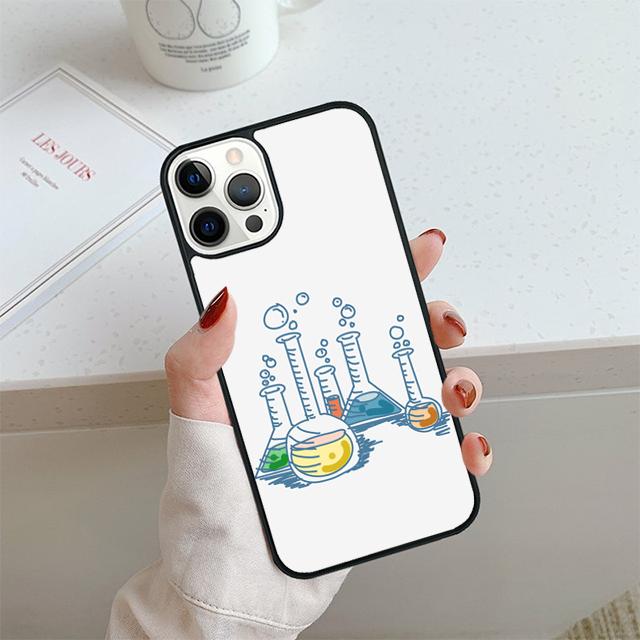 Science Studies Icon Phone Case For iPhone 17 Air 13 12 14 15 16 Cover For Apple 14 15 16 Pro Max Plus Coque