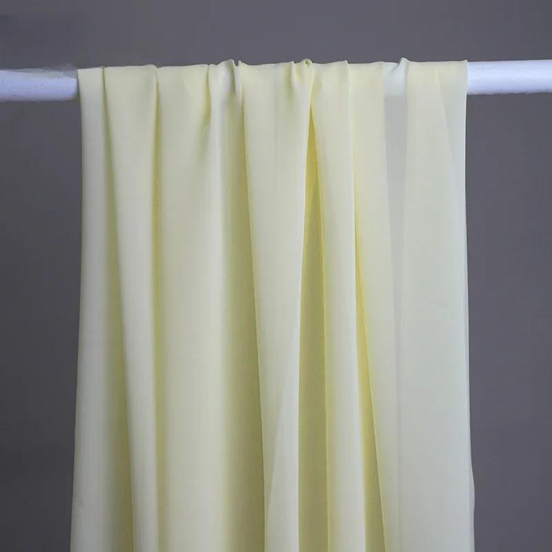 100x150cm Chiffon Fabric Clothing Wedding Decoration Avocado Green Sage Mint Yarn Layout Gauze DIY Home Deco Dress Material