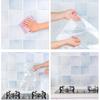 Waterproof Wall Stickers Transparent Adhesive Wall Wallpaper Electrostatic Adsorption Kitchen Oil Pollution Prevention Sticker
