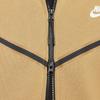 Nike Sportbekleidung Tech Fleece Kapuzenjacke mit durchgehendem Reißverschluss Elemental Gold/Sail Herren Streetwear CU4489-722