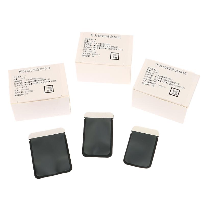 100 Pcs/Box Dental Disposable Digital X-Ray Scan X Barrier Envelopes Protective Pouch Cover Bags For Phosphor #0 #1 #2